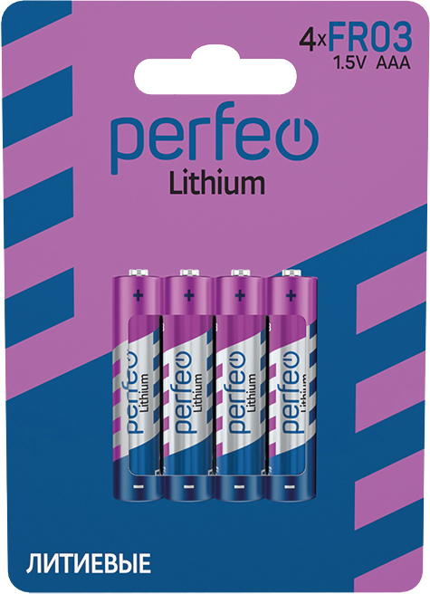 Perfeo FR03/4BL Lithium (|48/768 PF_C3332)