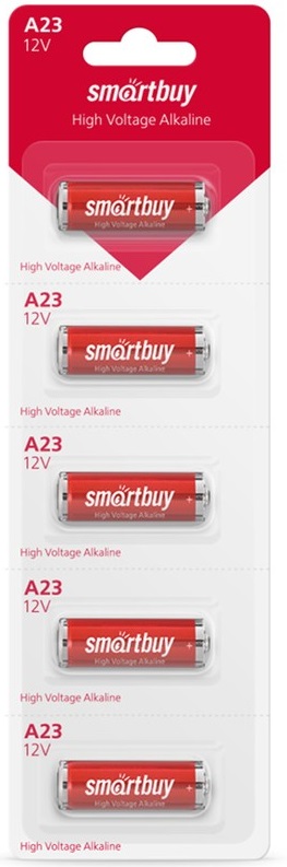 Батарейка алкалиновая Smartbuy A23/5B (100/1000) (SBBA-23A5B)