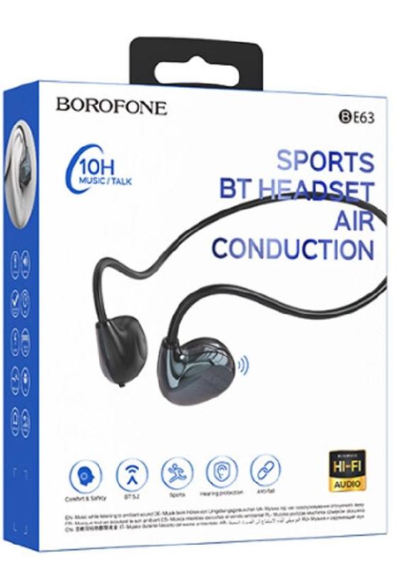Наушники внутриканальные Borofone BE63, Talent, Bluetooth, цвет: чёрный