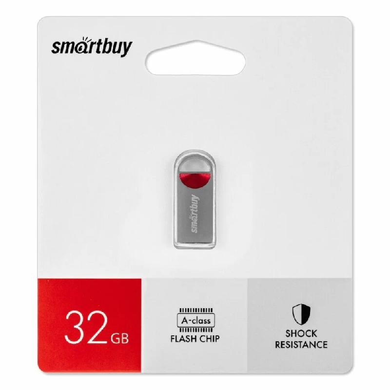 USB 2.0 накопитель Smartbuy 032 ГБ серия MC8 Красный (SB032GBMC8)